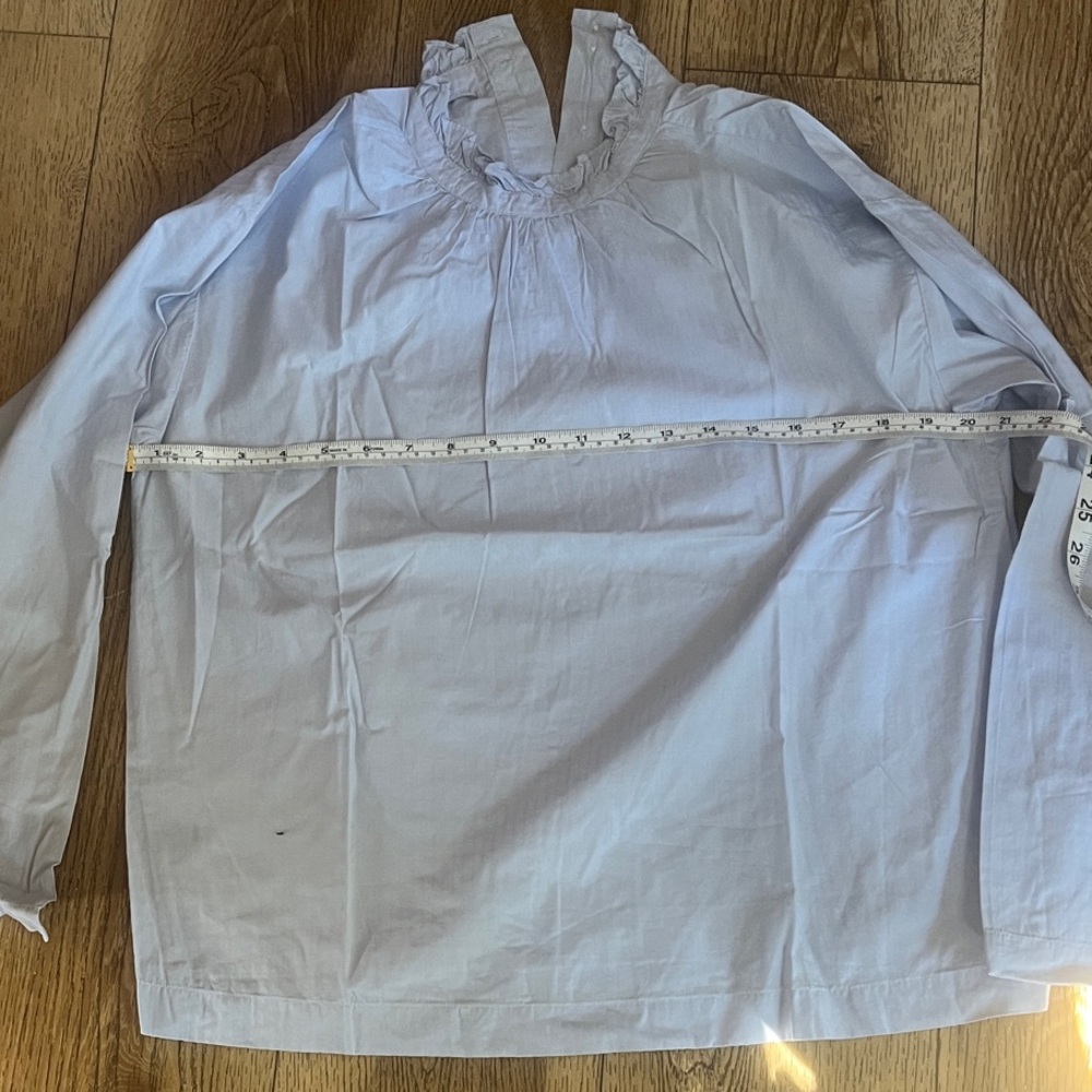 Uniqlo Light Blue Women's Blouse